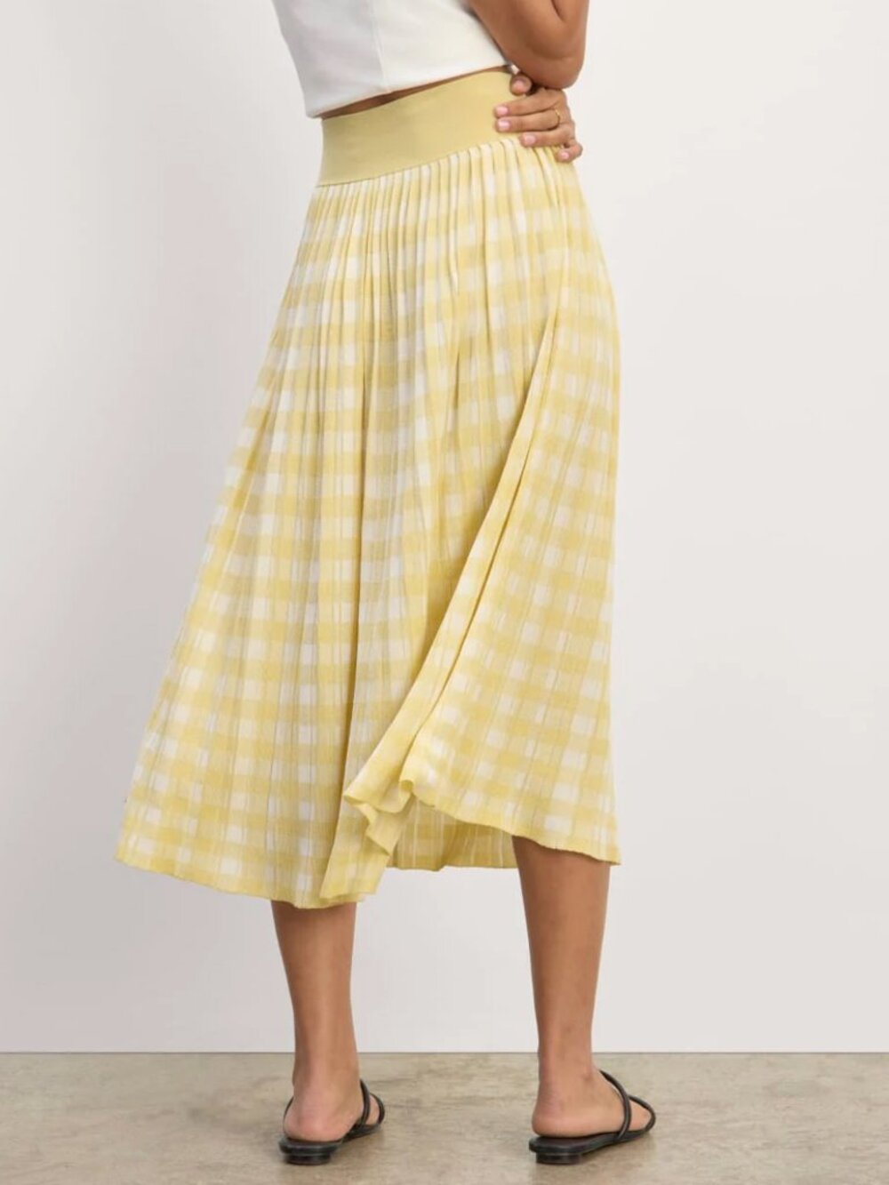 NWT Everlane The Pleated Skirt - XS